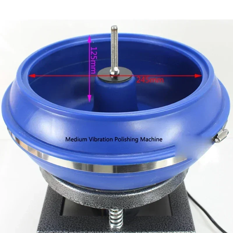 Обновленная электрическая вибрационная полировальная машина Вибрирующая бочка Вибрационная полировка Нефритовый камень Агат Нефритовая фурнитура Ювелирные изделия Grindin