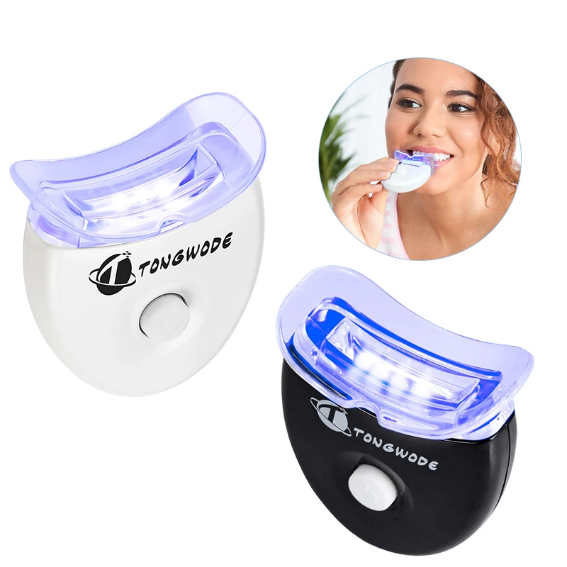 5 LED Chips Teeth Whitening Accelerator Cleaning Teeth Whitening Light  Stains Dental Bleaching Equiptment