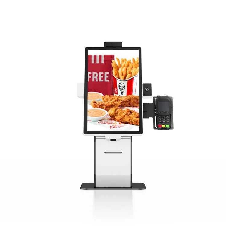 Custom Modular Configuration Self Ordering Machine Kiosk Rfid Reader Smart Self Service Machine For Supermarkets Hotels Resorts