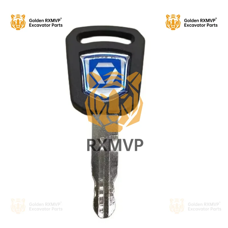 1pc XCMG Excavator key NEW version For XE60 75 65 85 215 75DA 60D 200 Ignition key Door lock key