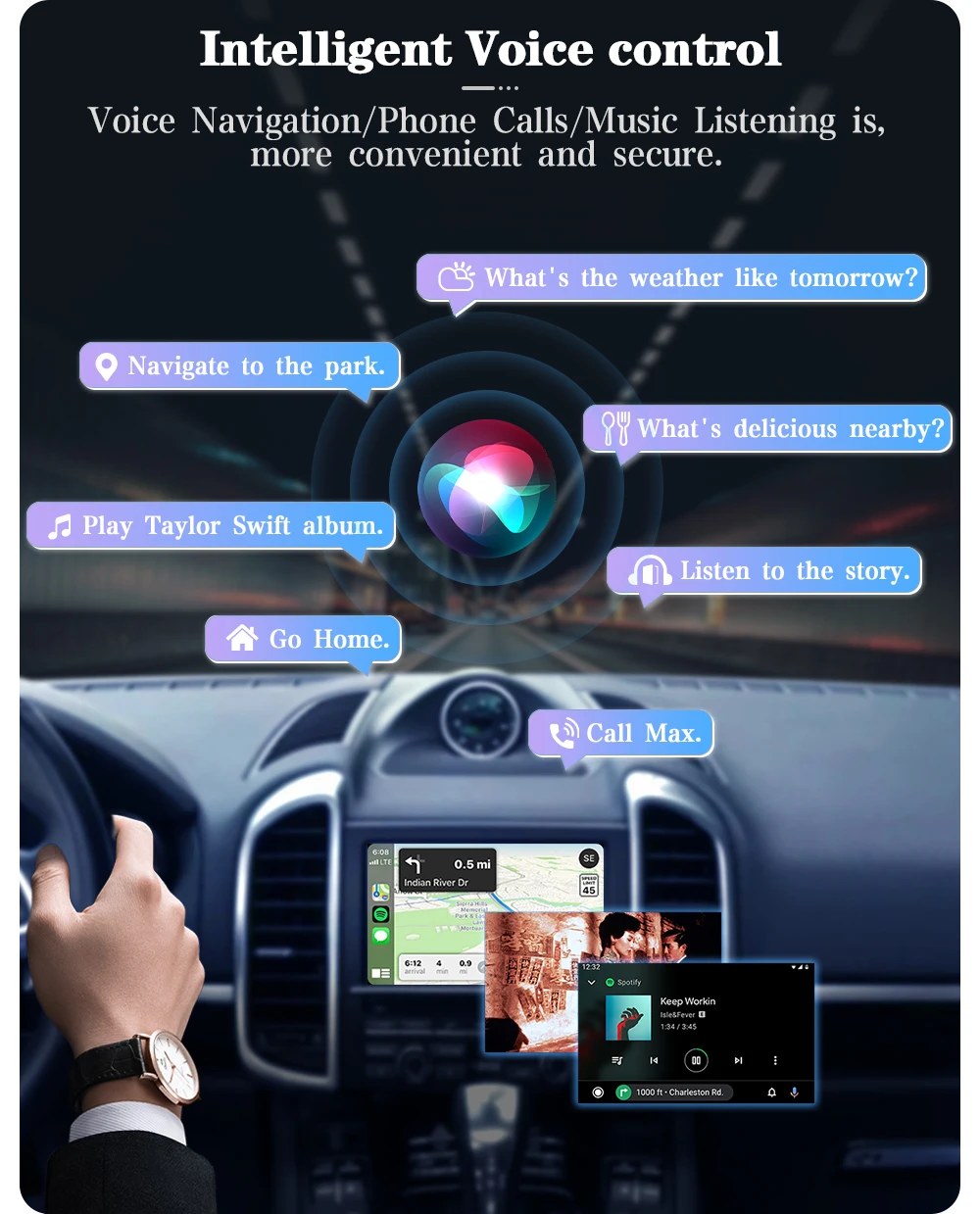 AUTOTOP Linux Wireless CarPlay Interface Box für Porsche PCM 3.1 2011-2016 Panamera Cayenne Cayman Macan Boxster (911 991 718) – Detail 10
