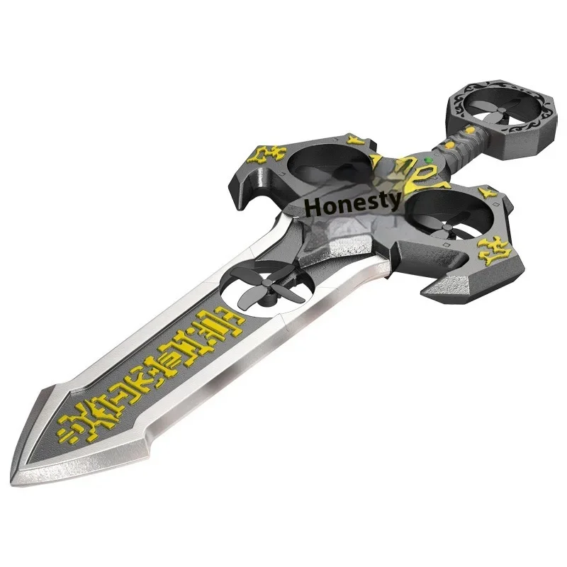 원격 조종 비행 검 드론 항공기 장난감 - 어린이 놀이를 위해 조절 가능한 고정 날개 비행기 조명 높이