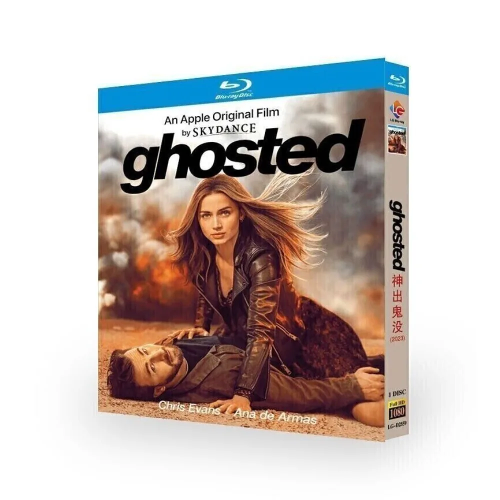 Ghosted (2023) 1-Disc Brand New Box Set Blu-ray disc