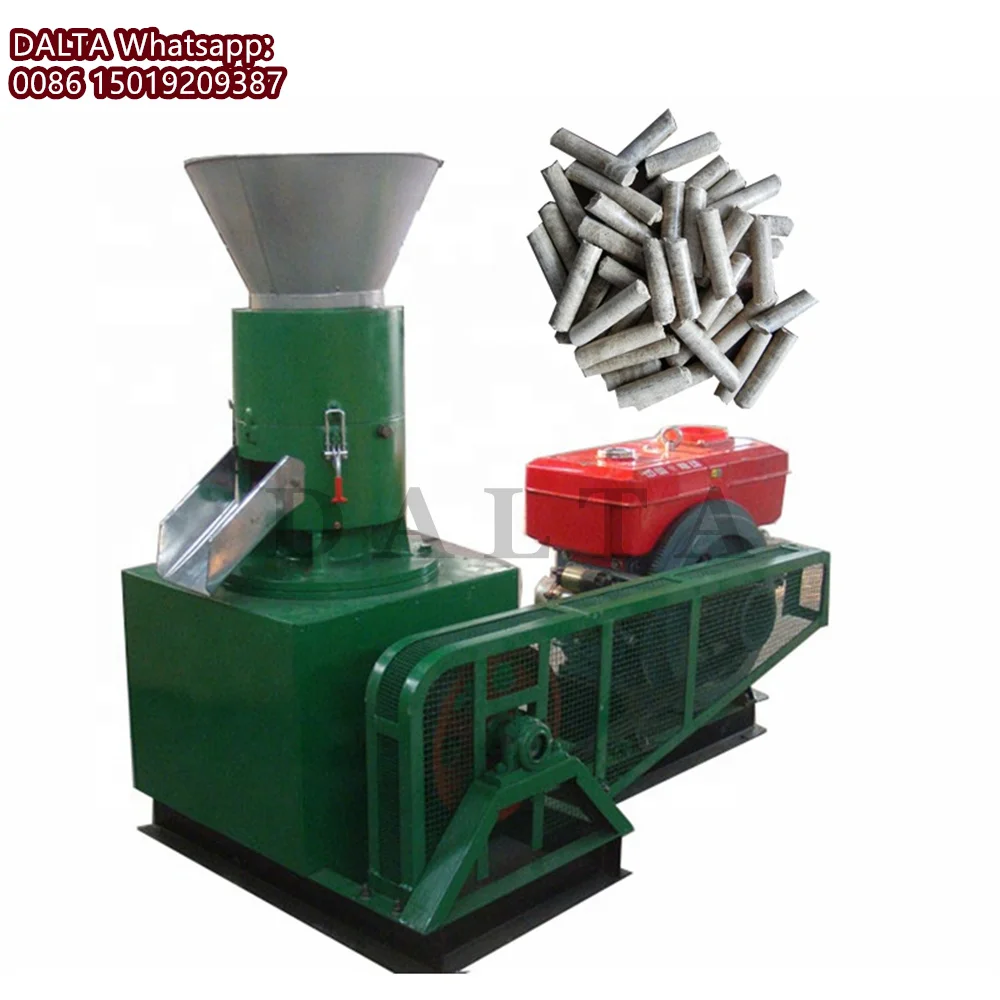 Diesel Flat Die Feed Pellet Mill Machine Pig Chicken Rabbit Breeding Feed Pellet Machine Grass Straw Feed Wood Pellet Machine