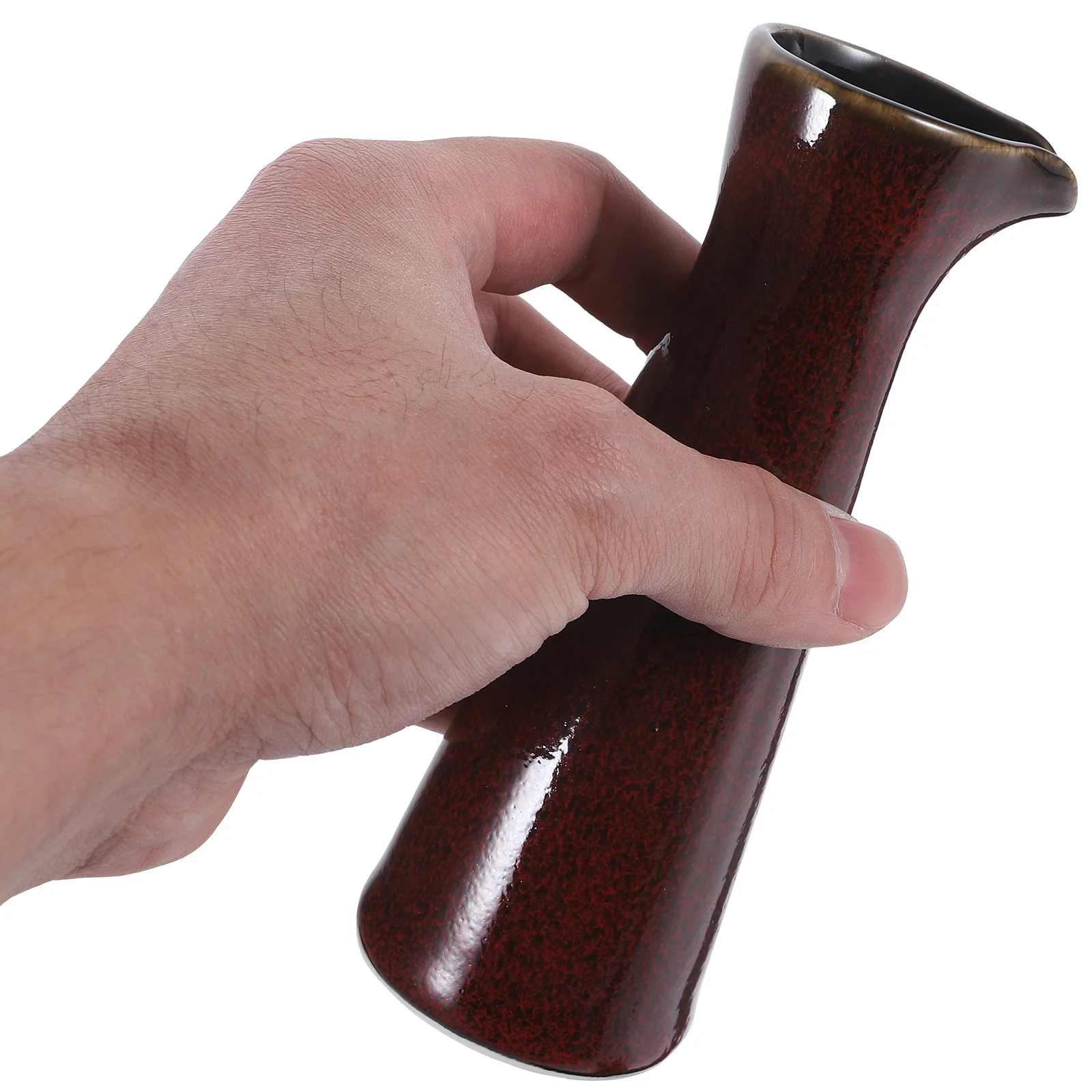 

Ceramic Kiln-Change Multipurpose Condiment Bottle Smooth Polished Oil Pot for Kitchen Seasoning Storage Home Restaurant