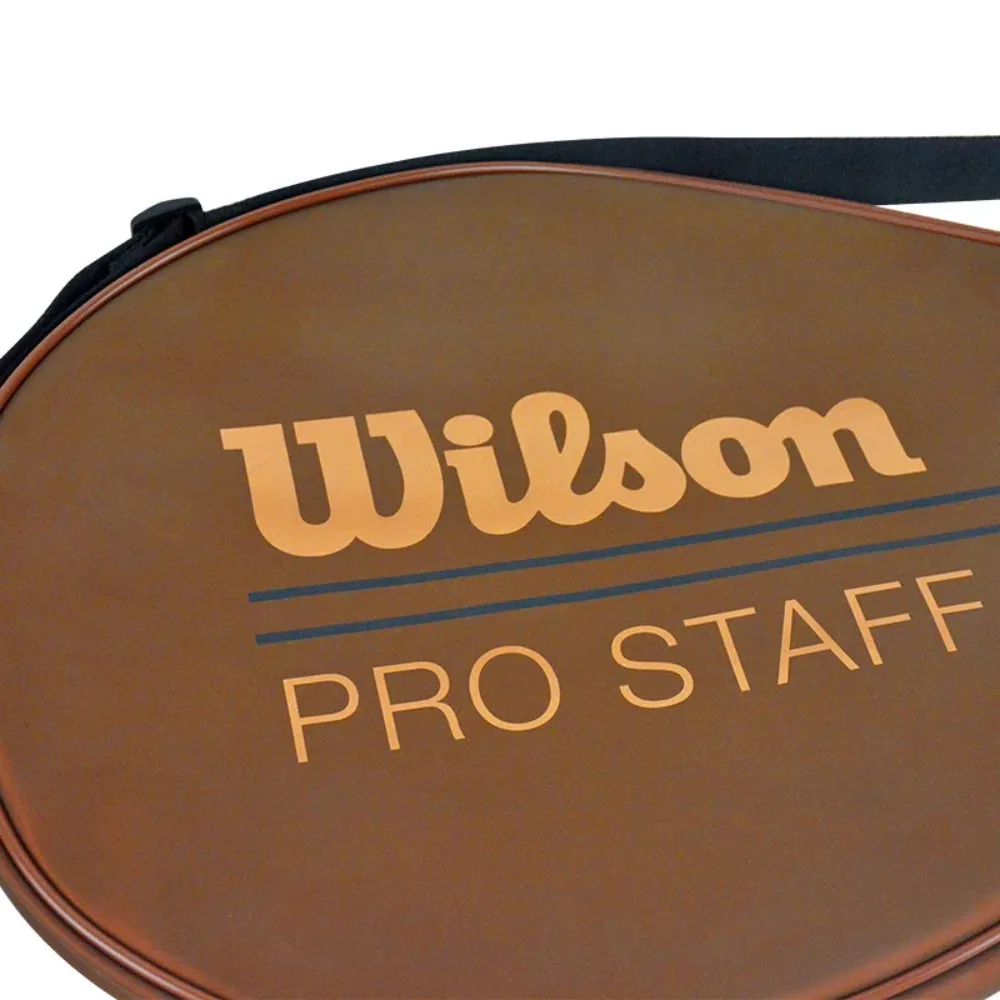 Wilson Pro Staf V14 Premium 1 Pak penutup raket harian tas tenis ringan portabel Court tas raket tunggal Bag