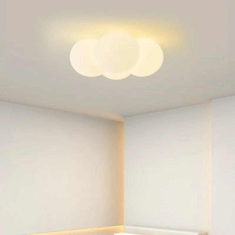 Nordic Creativity Cloud Cream Style Ceiling Lamp Restaurant Living Room Study Children's Bedroom