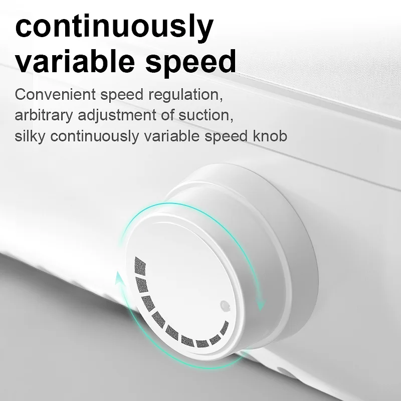 2025 أحدث فرش التوربينات مسمار مكنسة كهربائية مجمع الغبار متغير السرعة باستمرار معدات مانيكير