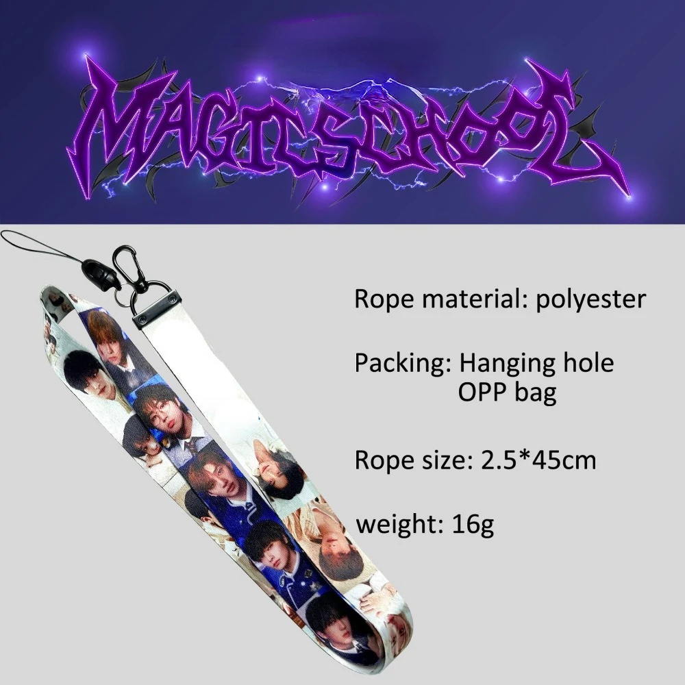 Kpop Neck Lanyard Hyunjin Felix Bang Chan Cahngbin ID Badege Lanyard Cell Phone Lanyard Jewelry Accessories Gift Fans Collection