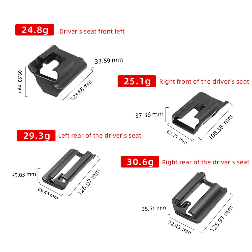 22391945008T92 Car Seat Sliding Track Rail Guide Rail Decorative Panel for Mercedes Benz S Class W223 2021-2025