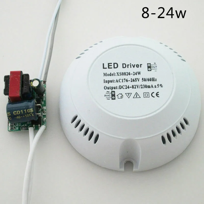 Energy Efficient LED Driver Power Supply Compatible with For Ceiling Light Lamp Multiple Power Options Available