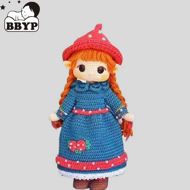 

Handmade Knitting Doll Crochet Eleanor doll Crochet Dolls For Home Accessories Pattern Craft Toy Ornaments
