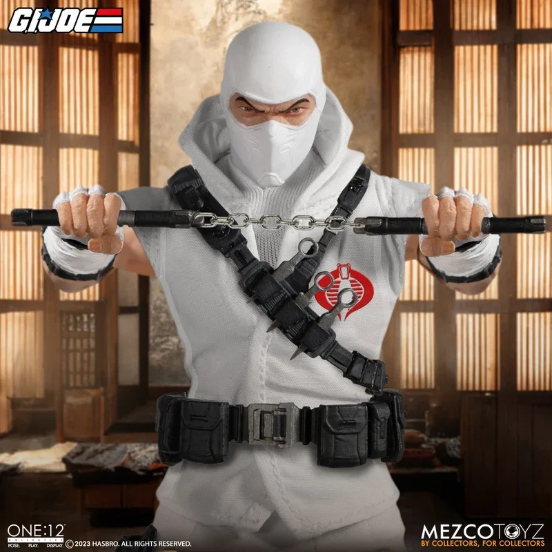 100% Original Movable Movie Model Toys Collectibles MEZCO ONE:12 COLLECTIVE G.I. Joe: Storm Shadow