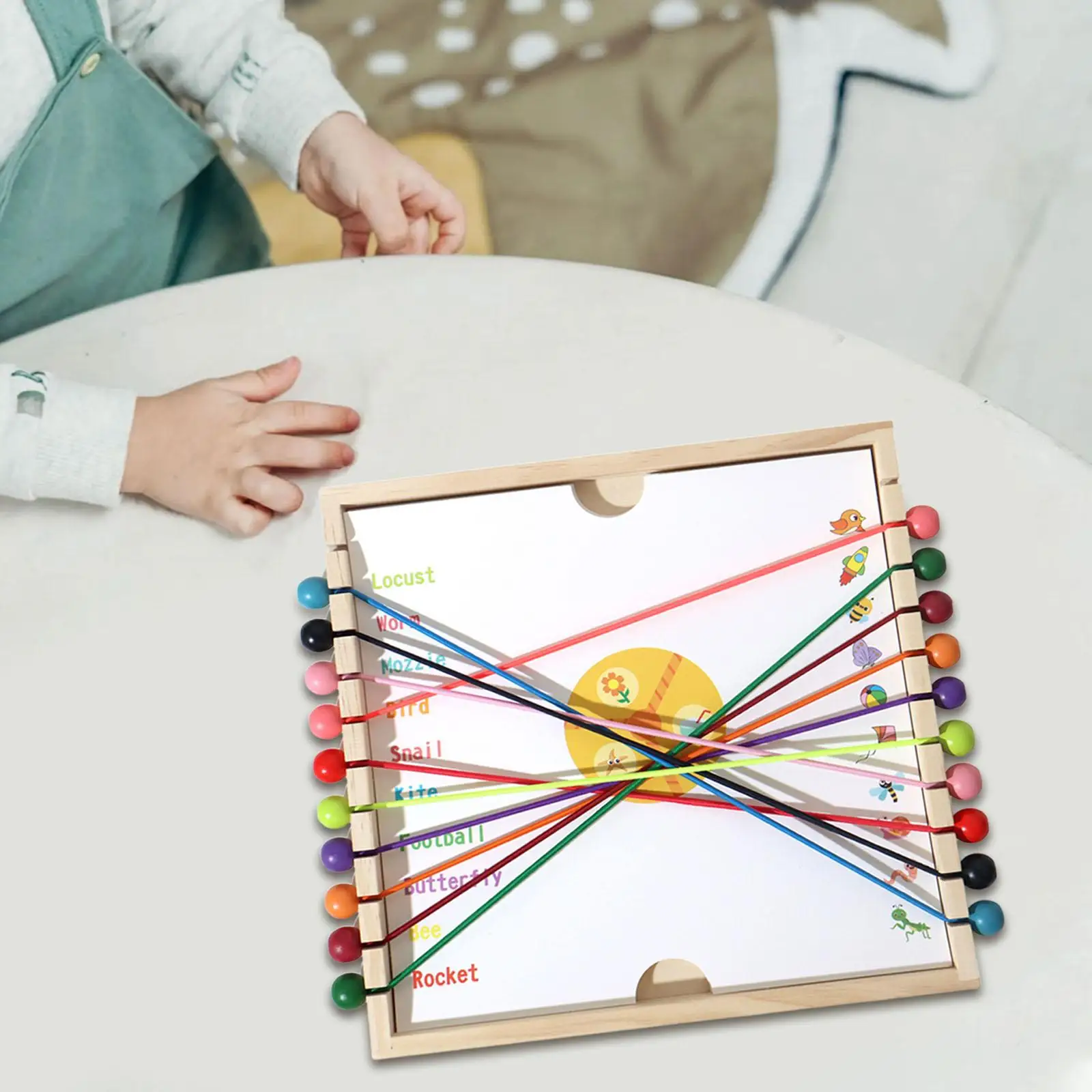 Puzzle à corde torsadée, jouet dérouler, Portable, développement de l'intelligence, jouet mental