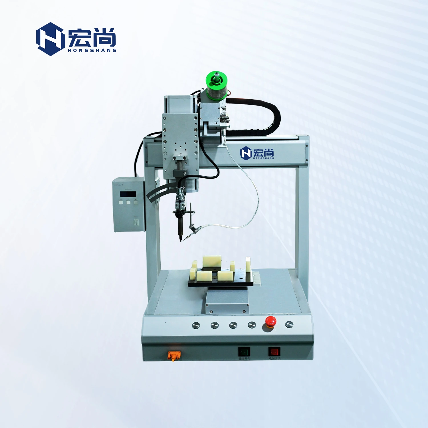 Popular Single Head Single Station Soldering Machine Robot PCB Board LED Lights Switch Connector