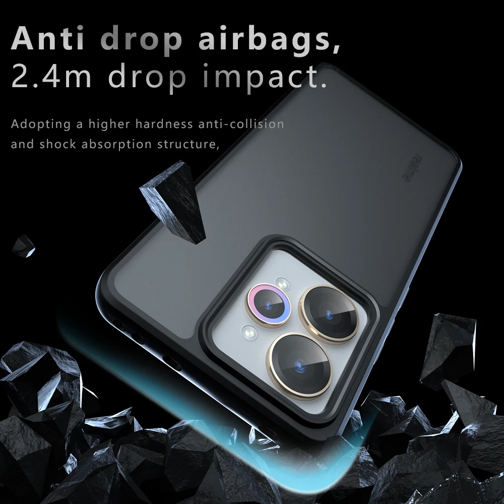 ل Realme 15 حافظة حدود من البولي يوريثان ثلاثية الأبعاد حافظة أزرار متكاملة ممن لهم Realme 15 Pro غطاء وسادة هوائية مضاد للسقوط Coques Realme 12 13 14