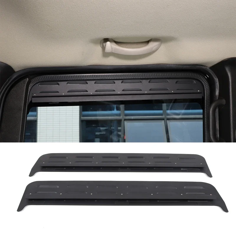 For Hummer H2 2003-2009 Aluminum Alloy Car Rear Window Ventilation Shutters Car Modification Accessories