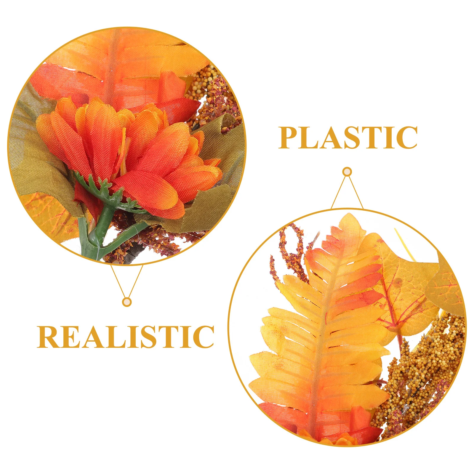 

Simulation Maple Leaf Branch Artificial Fall Leaves Decor For Home Thanksgiving Vase Filler Table Centerpiece Farmhouse