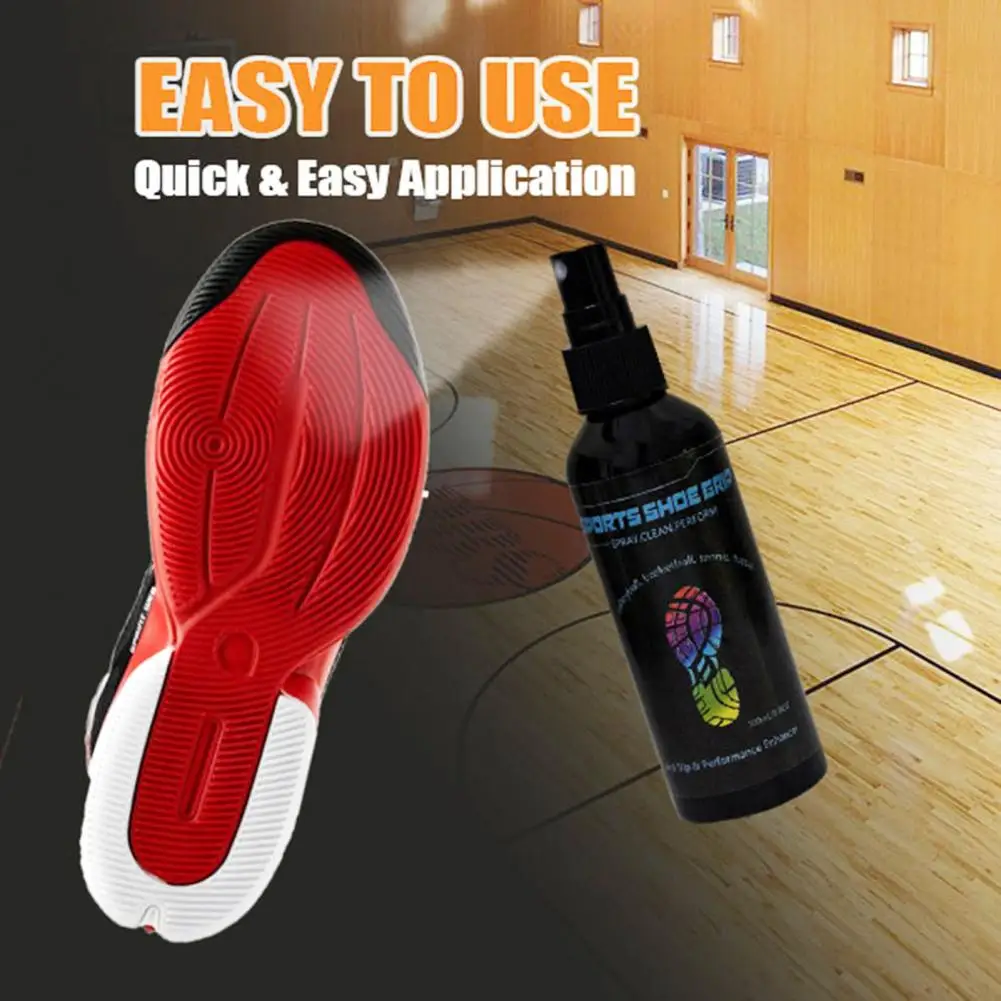 100ml Anti-Slip Sole Spray Basketball Shoe Sole Spray Sole Enhancer Protect Soles Grip Spray For Basketball Shoes For Sneaker