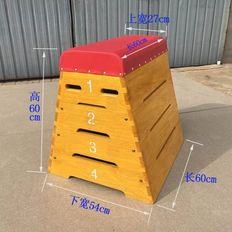 Box-jumping pommel horse vaulting training equipment is dedicated to solid wood intelligence