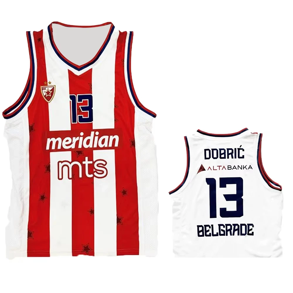 European Lsrael National Team Basketball Jersey 3D Printed Sports Shirt Belgrade Jersey Men's Casual Loose Sleeveless Top