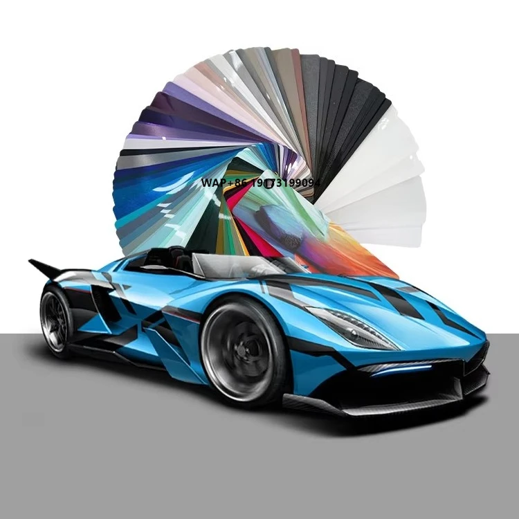 

Wholesale Popular Car Style Wrap Vinyl Colorful Ppf Sticker Car Color Change Film Super Bright Metallic Black Rose for Car