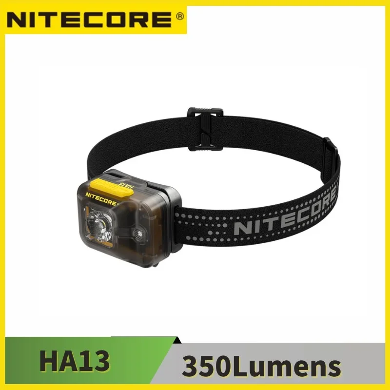 NITECORE HA13 Max 350Lumens Compact and lightweight Headlamp Include 3*AAA Battery Trail Running