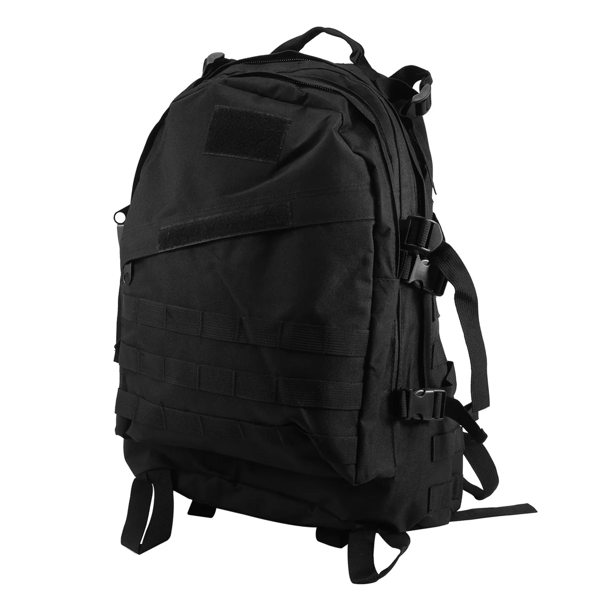 Outdoor 40L 600D Waterproof Oxford Cloth Rucksack Backpack Bag Camouflage Sports Travelling Hiking Bag Black