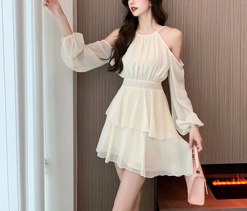 Summer new women's pure desire for fashion, small stature wearing dresses, short skirts, and camisole skirts