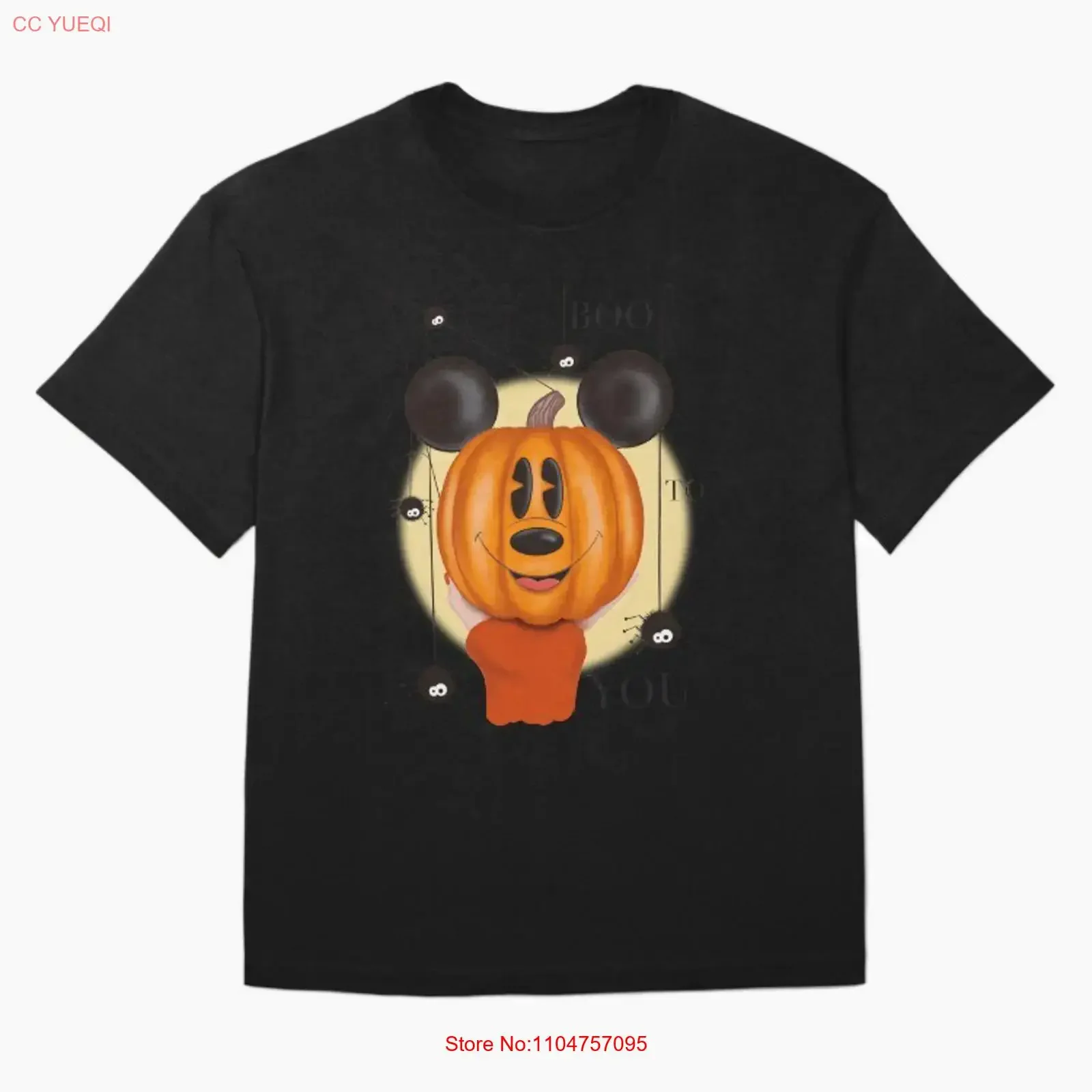 Hallowwen Ghost Pumpkin Spider T Shirt vintage Washed Soft Breathable fashion Stretched designer clothes Top For Everyday Wear