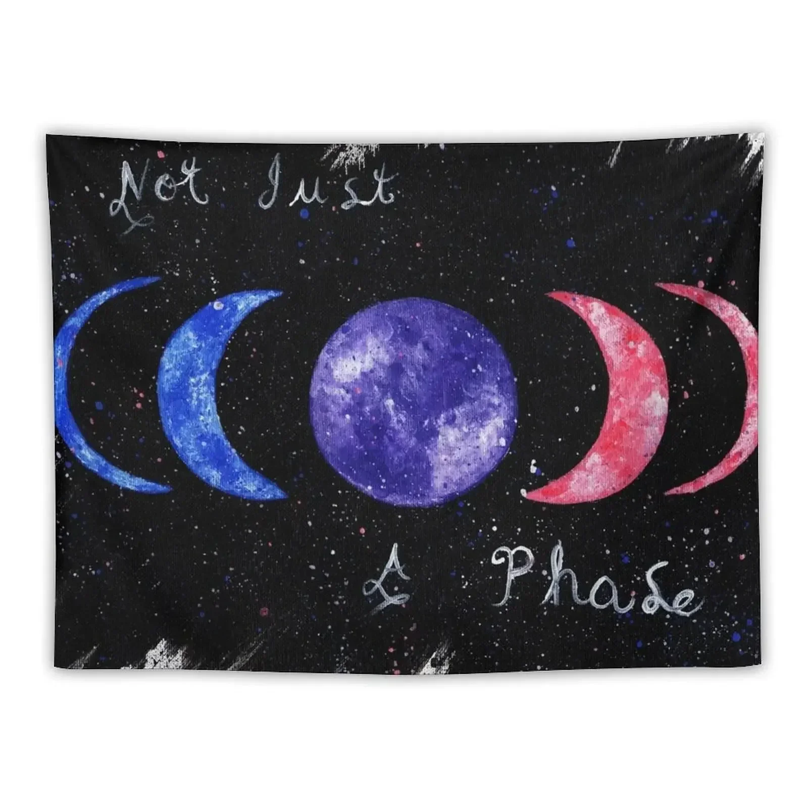 

Not Just A Phase, Bi Pride Tapestry Aesthetics For Room Room Design Things To The Room Bedrooms Decor Tapestry