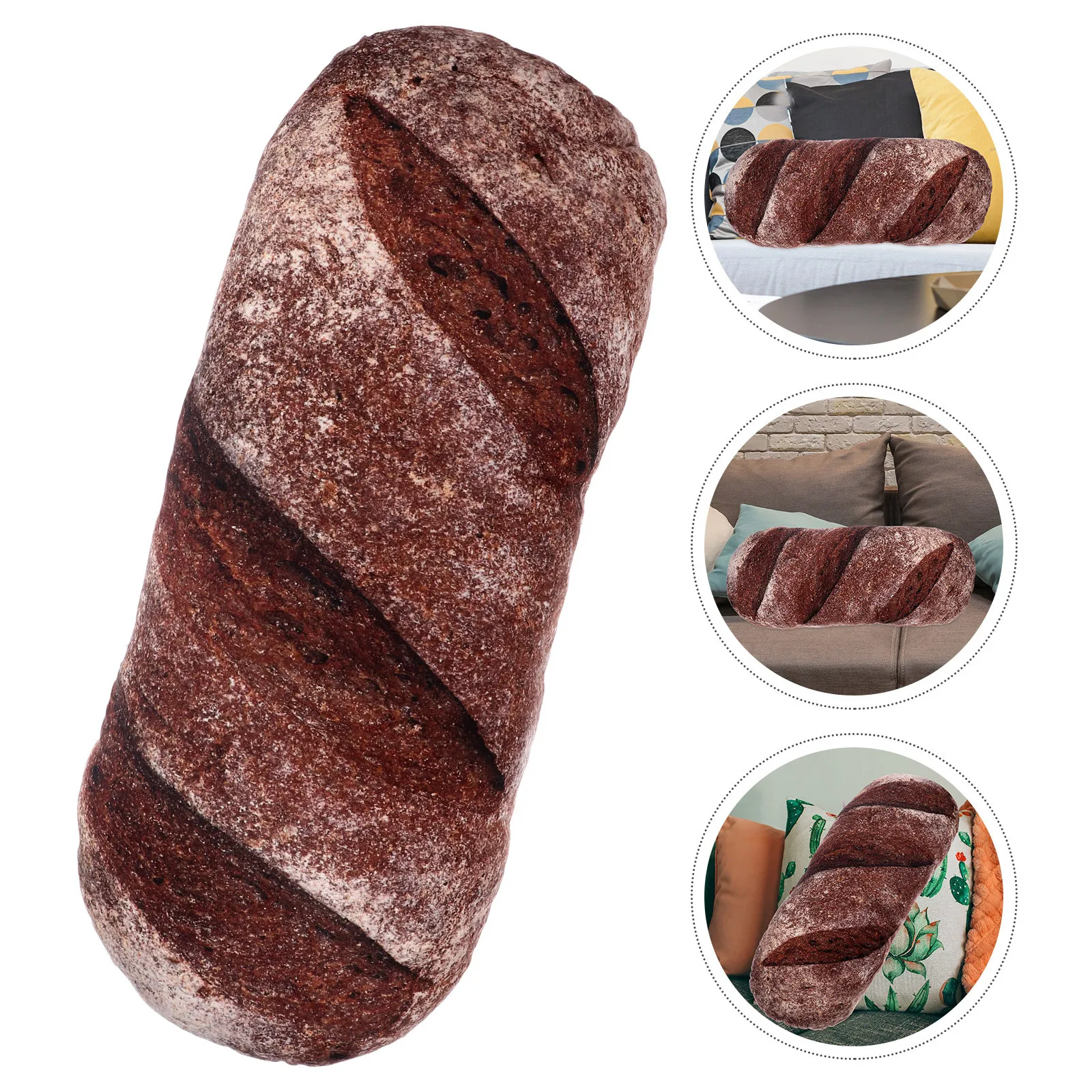 

Подушка с имитацией хлеба, 3D подушка для тостов с маслом, уютная поясничная поддержка, пищевая подушка для декора дивана, подушка-багет