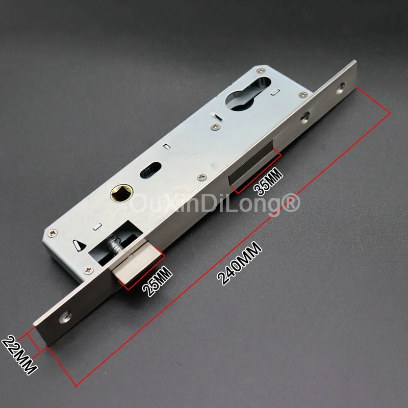 

Brand New 1Piece European Narrow Mortise Door Lock body Repair Parts Size 8520 8525 8530 8535 for choose