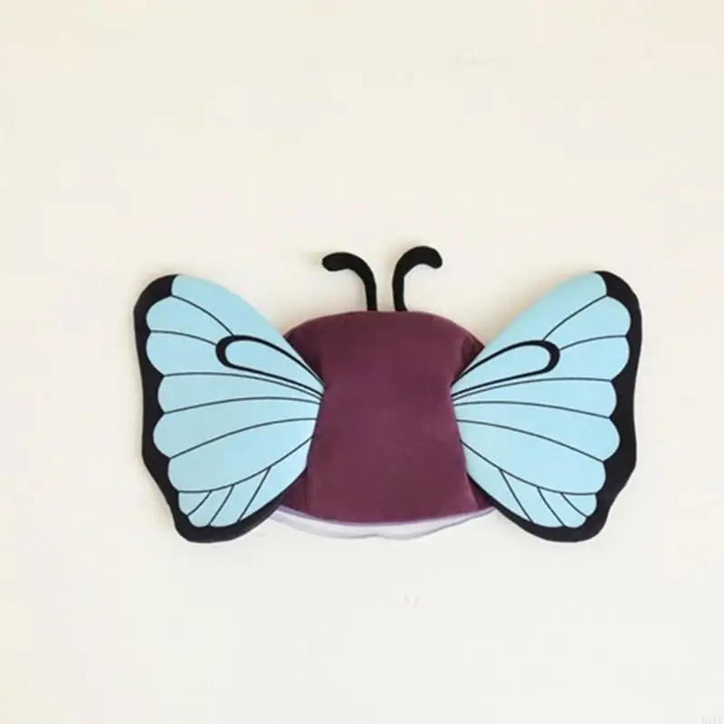 Verstelbare vlinder kopstuk kinder kostuum feest foto prop accessoire h7ef