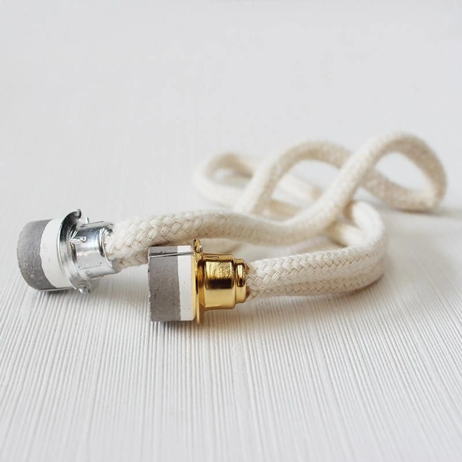 Oil Lamp Decorative Wick Cotton Aluminum Smokeless Odorless Indoor Lamps Parts for Catalytic Burner