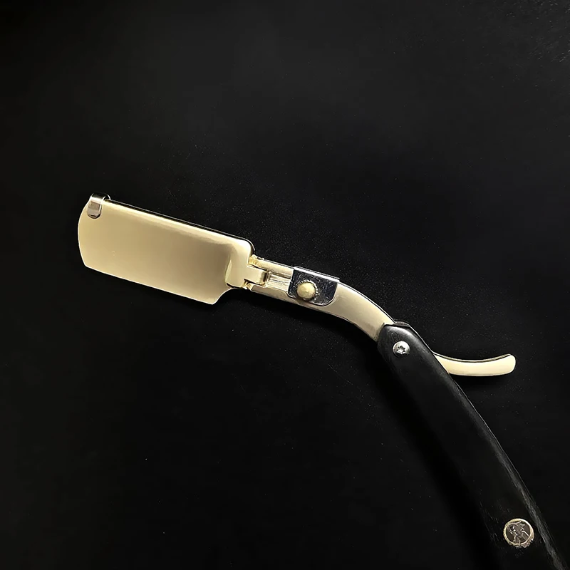 كبار المهنية الحلاق شفرات الحلاقة الخشبية دليل صالون حلاقة أدوات إزالة الرجال اللحية الحلاقة حامل سكاكين