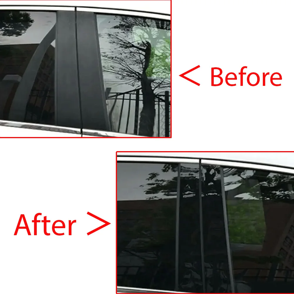 Car Door Window Pillar Sticker Car Pillar Post Trims for BYD Yuan Up 2024–2026 Car Door Trims