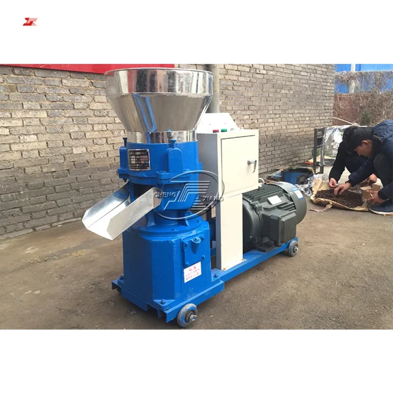 

High Quality Automatic Chicken Cattle Food Making Poultry Livestock Animal Feed Pellet Machine