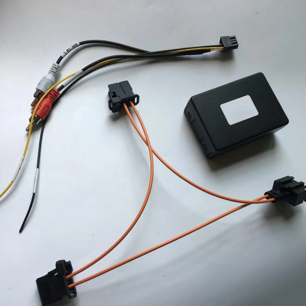 

Precise Audio Input Decoder For 2005-2009 A6 A6L A8 Q7 AUX Automotive 2G System External Audio Input Optical Fiber Decoder