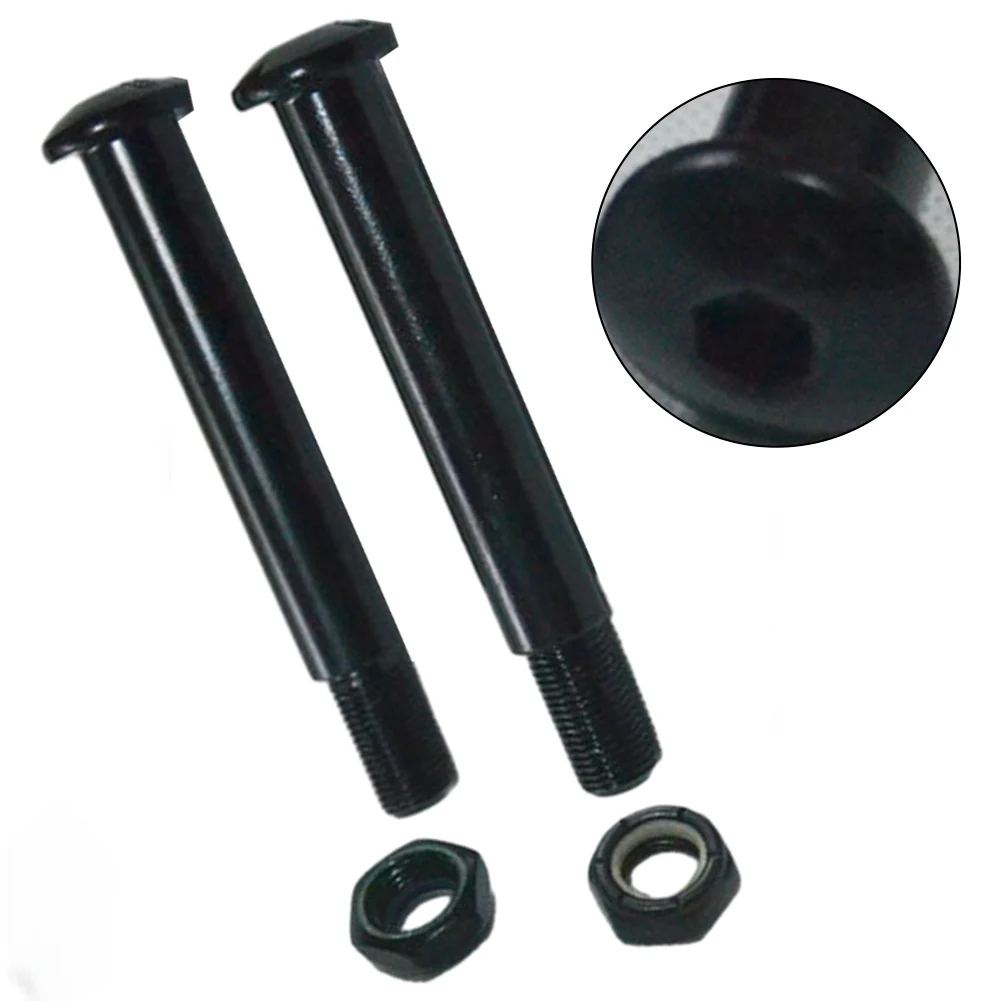 Treadmill Pedal Bolt & Nut Kit Premium Metal Material Easy Installation Perfect for Exercise Bikes and Treadmill Pedals