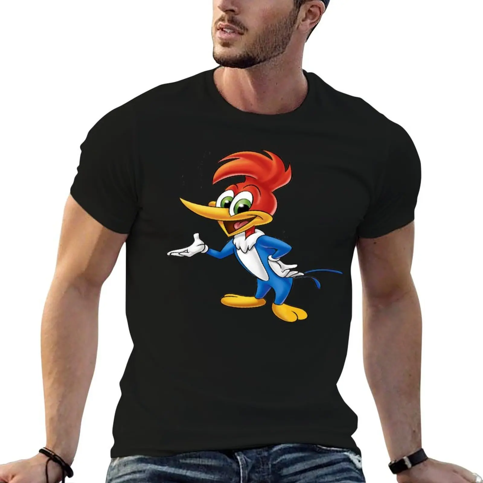 

Woody Woodpecker T-Shirt t shirts for man cotton soft man t shirt luxury T-Shirt
