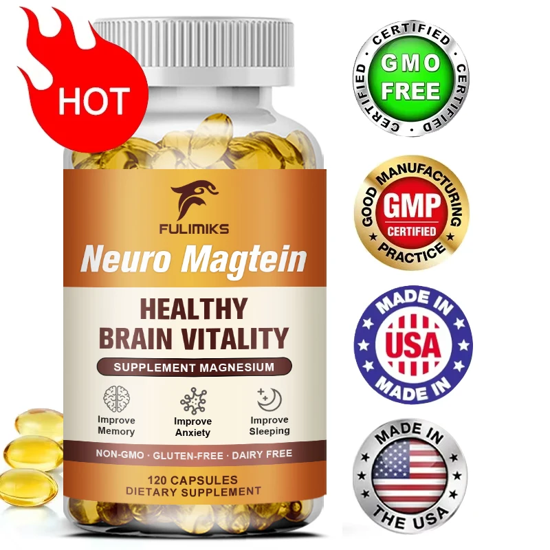 

Neuro Magtein Magnesium L-Threonate, сверхвсорбиваемый магний, помогает повысить память, фокус и общую познание. Здоровье мозга.