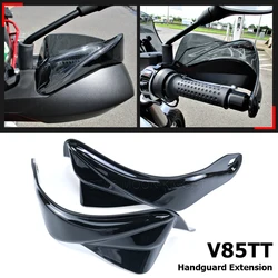 Para moto guzzi v85tt v 85 tt v85 tt 2019 2020 2021 2022 2023 acessórios da motocicleta handguard extensões mão guarda pára-brisa