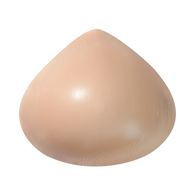 ONEFENG Mastectomy Fake Boob Post-Surgery Lightweight Silicone Breast Form Enhancer Ultra-Soft Prosthesis Triangle Shape Bra Pad