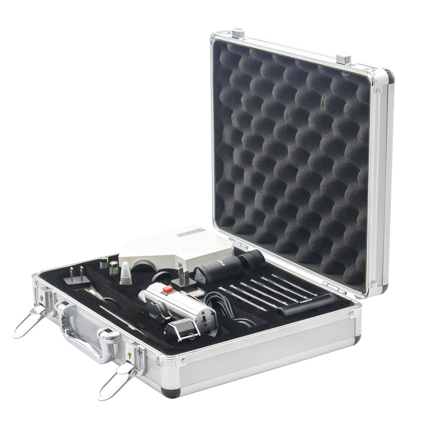 

Professional high quality portable Gem Identification Travel Lab with 8 kinds of gemological instrument