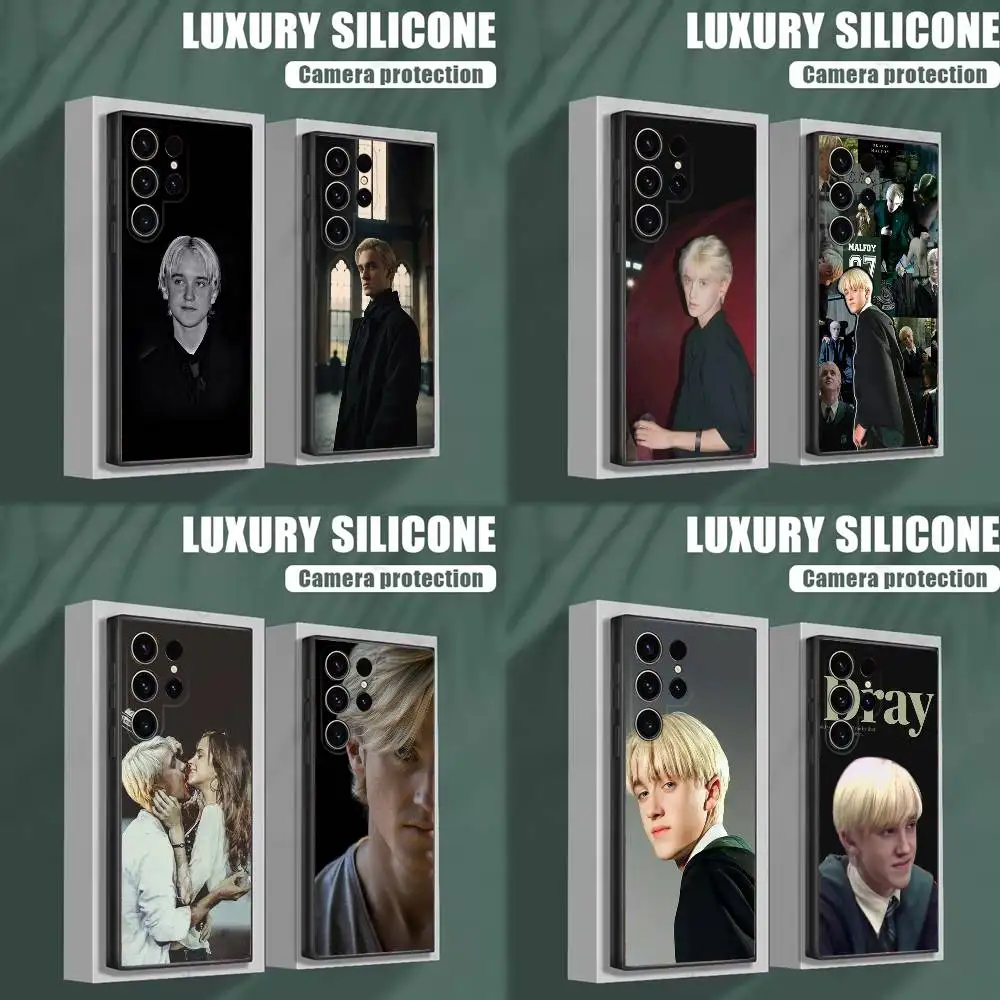 

Actor D-Draco Malfoy Phone Case For Samsung S25,S24,S23,S22,S21,S20,S10,Ultra,Plus,Lite,FE,Soft Silicone Black Cover