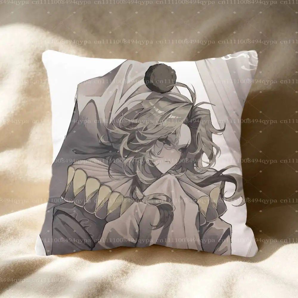 Pierrot The F-Freaks Circus Throw Pillow Cushion Cases Kawaii Decorative Living Room Decor Soft Decorative Pillows