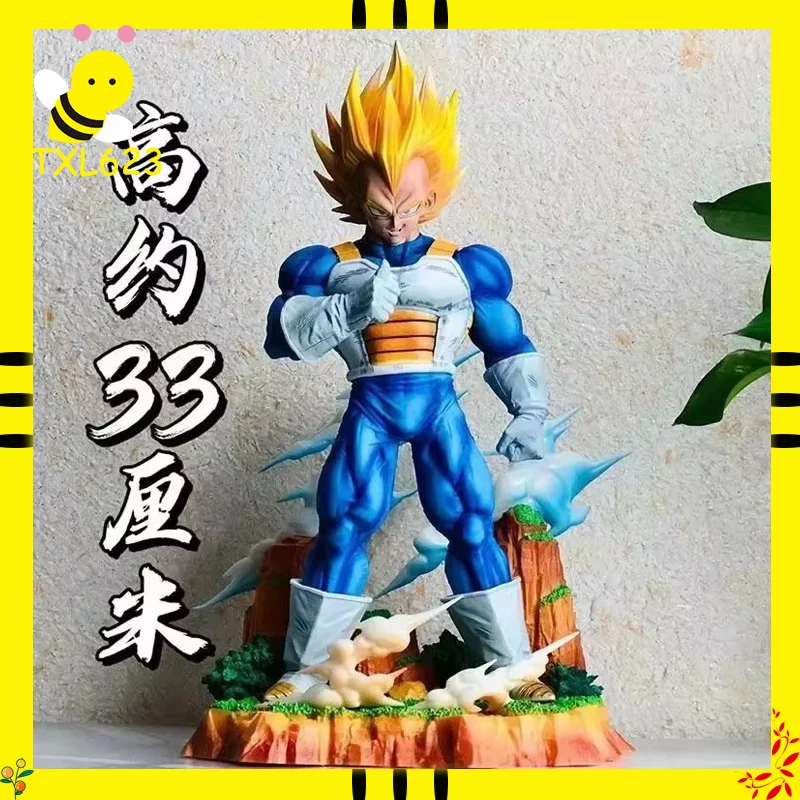 Dragon Ball Super Saiyan Super Vegeta figura de acción escala 1/6 modelo coleccionable adorno de escritorio regalo para Fans Son Goku