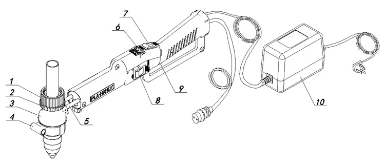 آلة قطع البلازما الأوتوماتيكية اليدوية HK-55P
