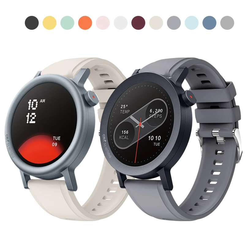 

Ремешок для часов Nothing от CMF Watch Pro 2, силиконовый, офисный, долговечный, унисекс, подходит для Nothing от CMF Watch Pro/pro 2